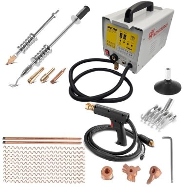 Taškinio suvirinimo aparatas SPOTTER 3kW 220V M90E-S230V Taškinio suvirinimo aparatas SPOTTER 3kW 220V M90E-S230V