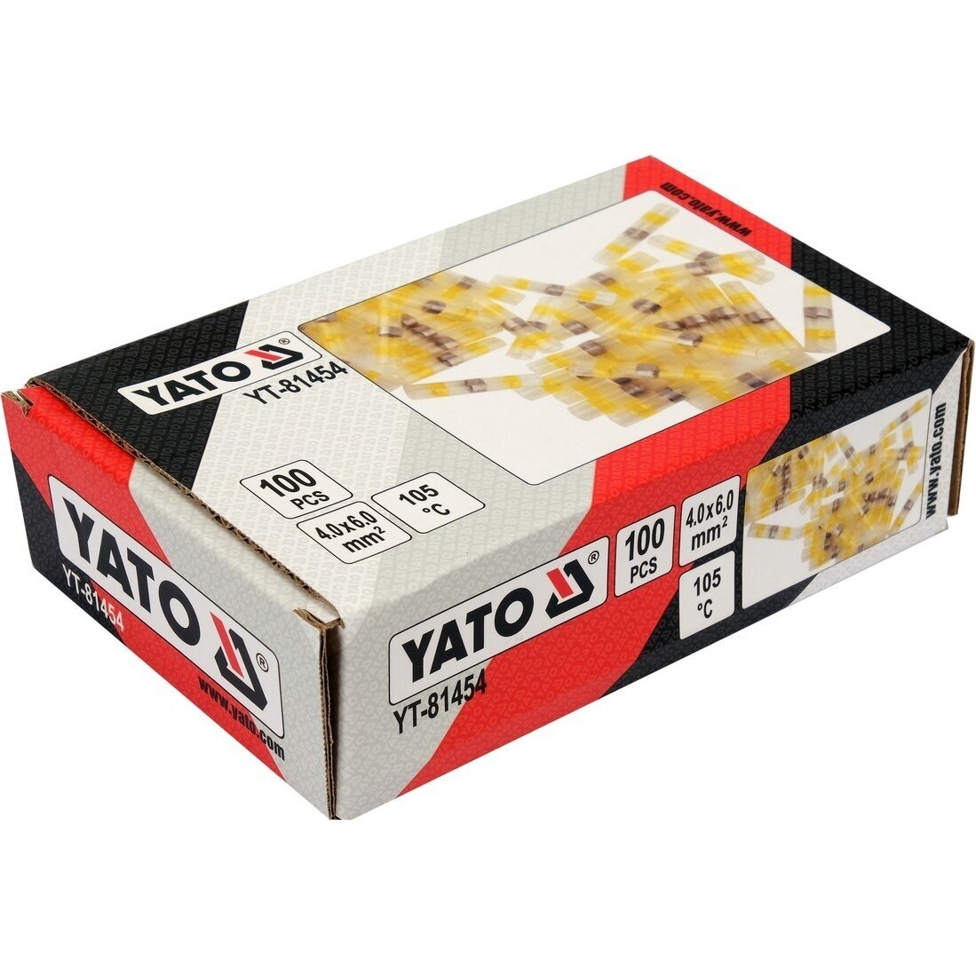 Termo movos laidams 4–6 mm² – YATO YT-81454, 100 vnt. 3