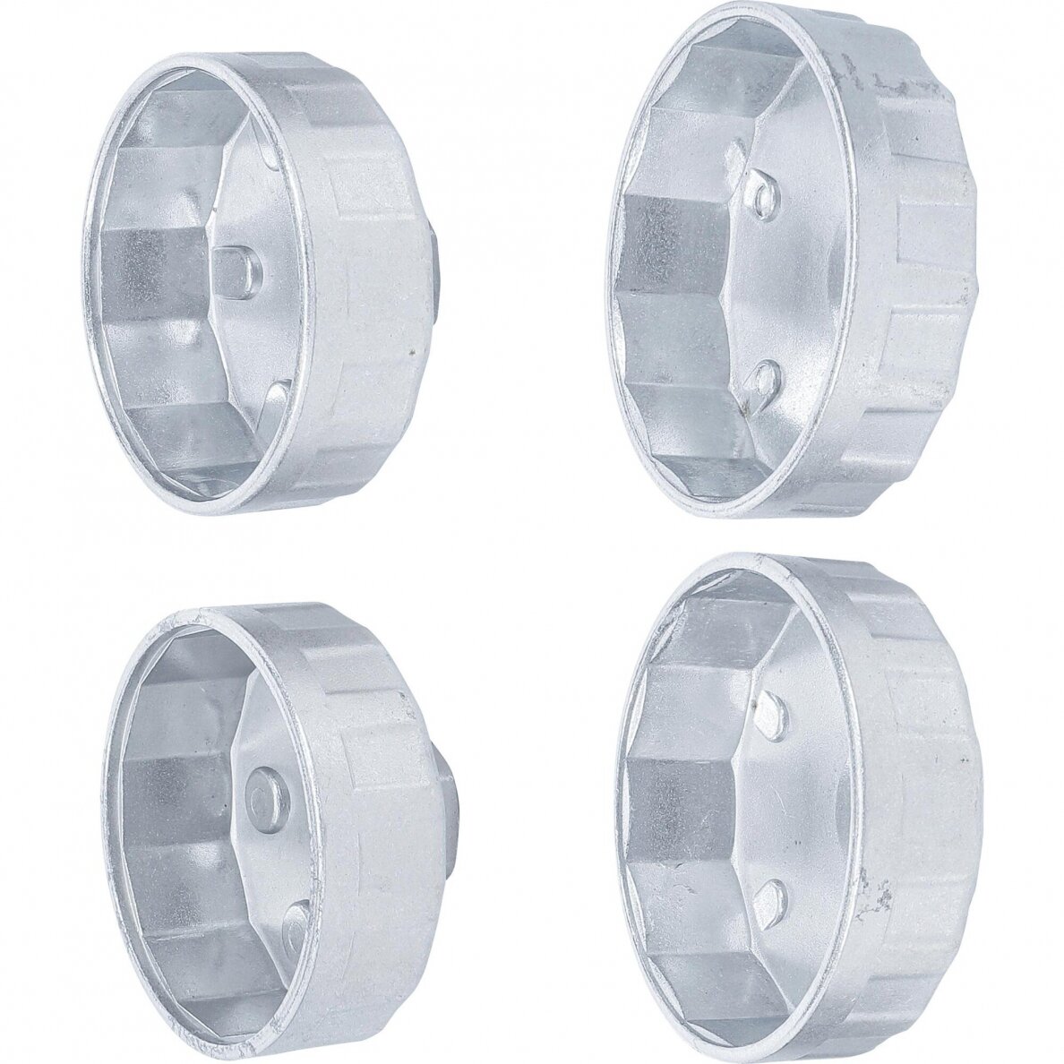 Tepalo filtro lėkštelių rinkinys, Ø 65 - 75 mm, 4 vnt. Tepalo filtro lėkštelių rinkinys, Ø 65 - 75 mm, 4 vnt.