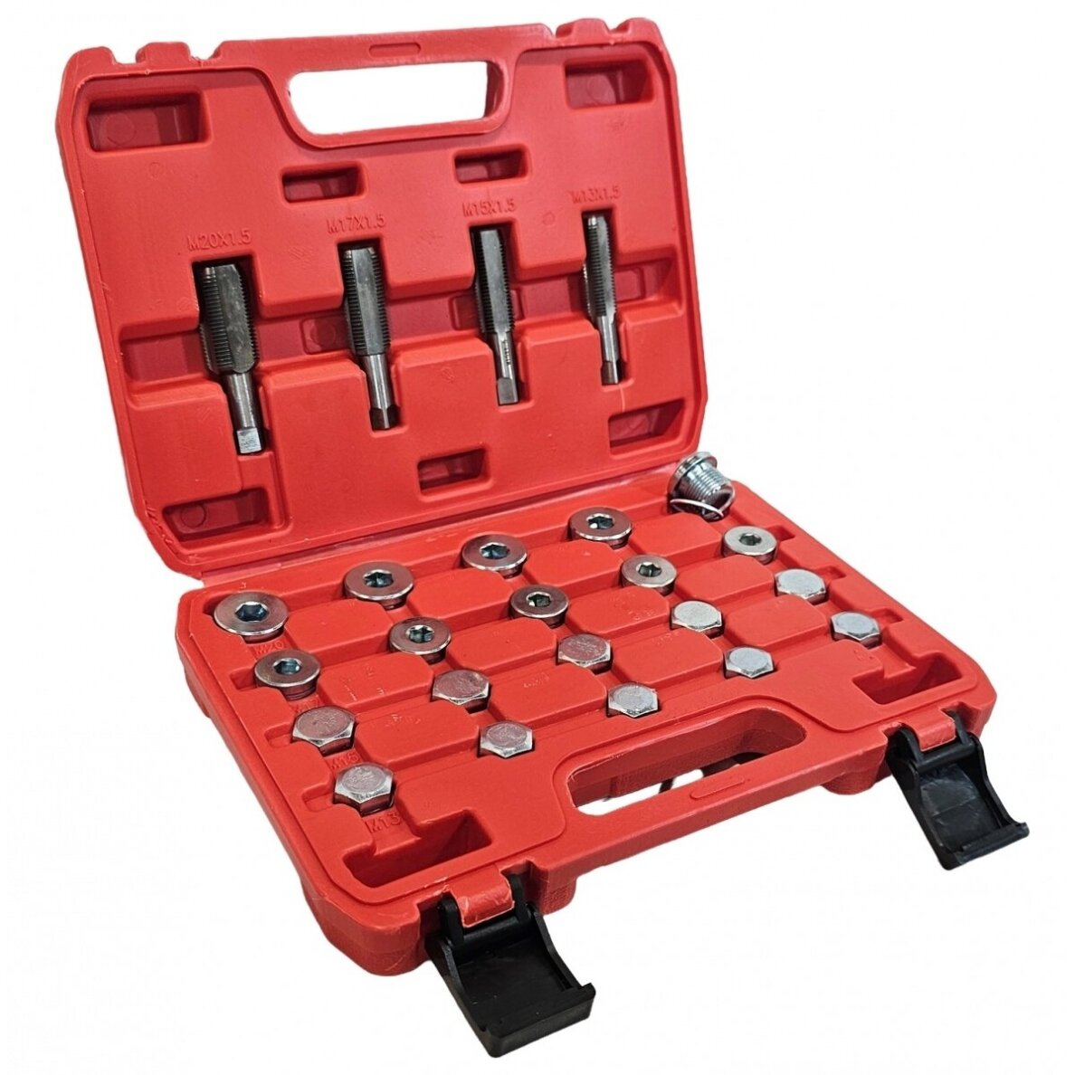 Tepalo išleidimo varžtų rem.komplektas | 64 vnt. ESSEN TOOLS 2 Tepalo išleidimo varžtų rem.komplektas | 64 vnt. ESSEN TOOLS 2