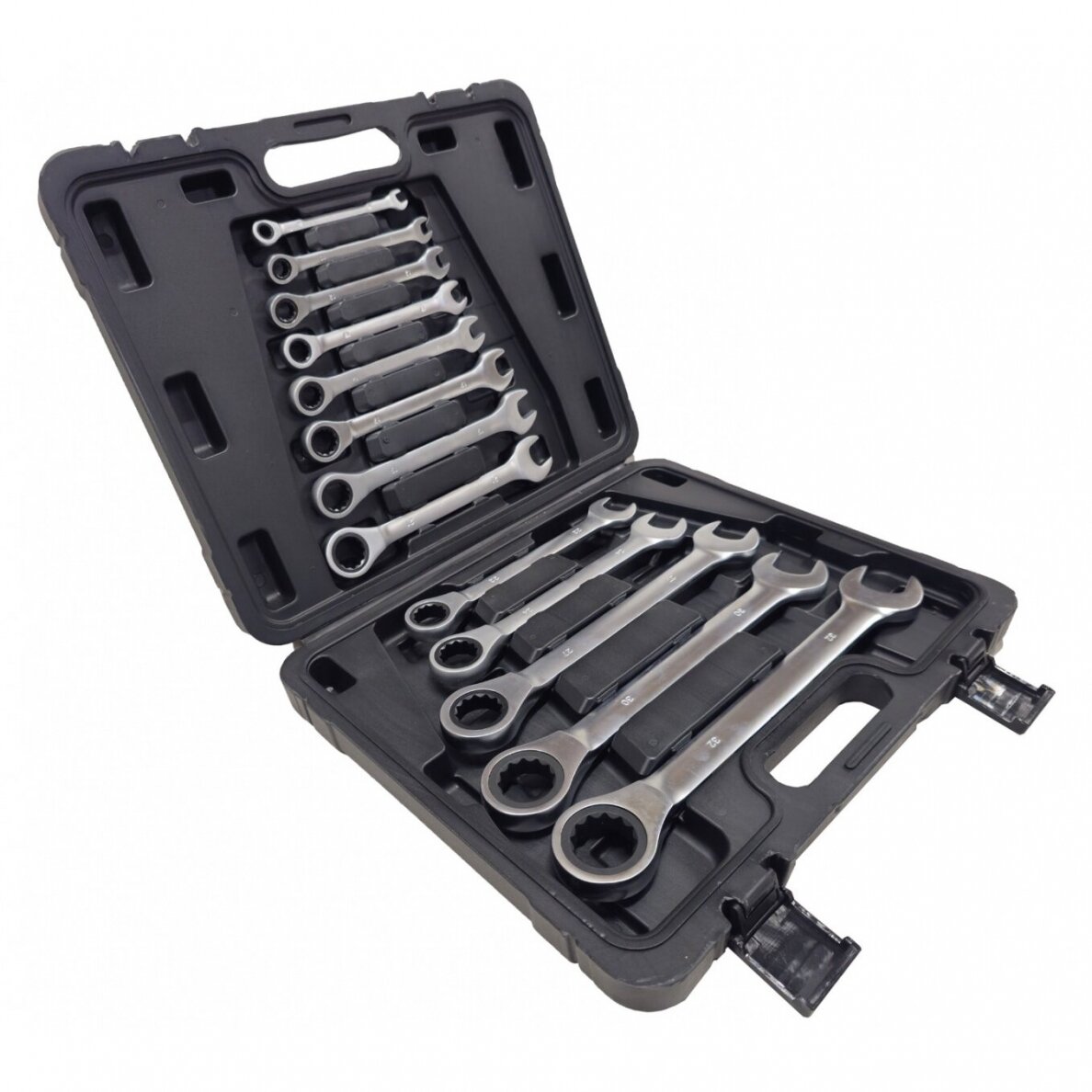 Terkšliniai raktai, komplektas 8-32mm 13vnt. Essen Tools SK5005 2 Terkšliniai raktai, komplektas 8-32mm 13vnt. Essen Tools SK5005 2