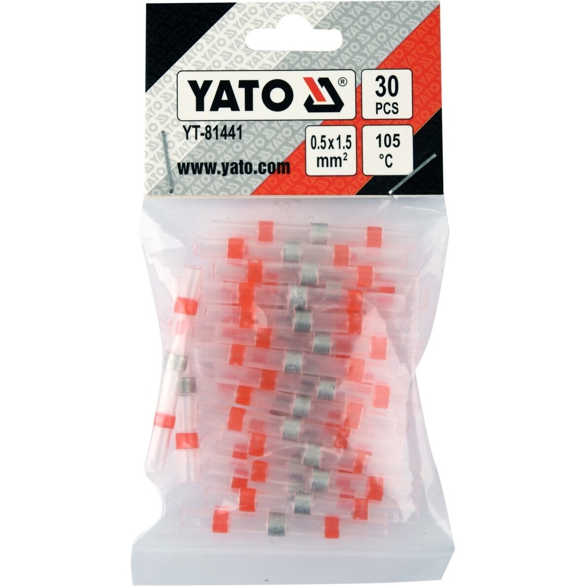 Termo movos su alavu 2.7 mm – 30 vnt. YATO YT-81441 2