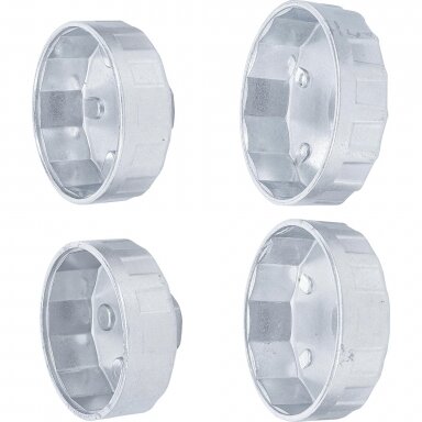 Tepalo filtro lėkštelių rinkinys, Ø 65 - 75 mm, 4 vnt. Tepalo filtro lėkštelių rinkinys, Ø 65 - 75 mm, 4 vnt.
