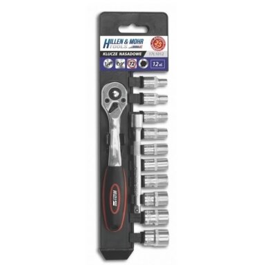 Terkšlė su galvutėmis 1/4" Hillen&Mohr Terkšlė su galvutėmis 1/4" Hillen&Mohr