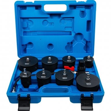 Testavimo komplektas turbo sistemoms 9 vnt. BGS-technic Testavimo komplektas turbo sistemoms 9 vnt. BGS-technic