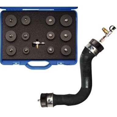 Testavimo rinkinys turbo sistemoms su įstatomu adapteriu Mercedes-Benz, Nissan, Renault, VW Testavimo rinkinys turbo sistemoms su įstatomu adapteriu Mercedes-Benz, Nissan, Renault, VW