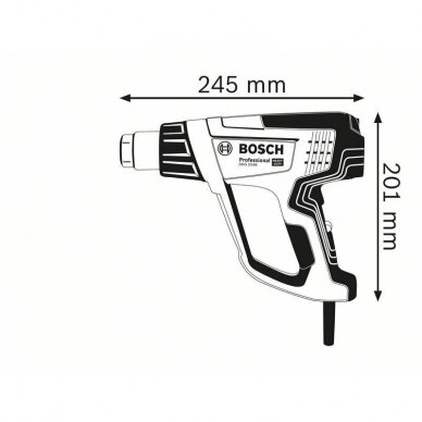 Techninis fenas Bosch GHG 23-66 Professional 06012A6301 2 Techninis fenas Bosch GHG 23-66 Professional 06012A6301 2