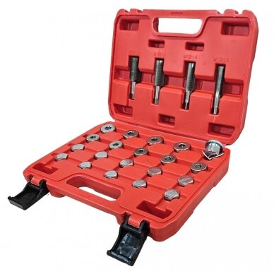 Tepalo išleidimo varžtų rem.komplektas | 64 vnt. ESSEN TOOLS 1 Tepalo išleidimo varžtų rem.komplektas | 64 vnt. ESSEN TOOLS 1