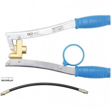 Tepimo pistoletas 500g kasetėms, dvieju rankų BGS-Technic 3 Tepimo pistoletas 500g kasetėms, dvieju rankų BGS-Technic 3