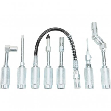 Tepimo pistoleto priedų komplektas 8vnt. Essen Tools GG8A 1