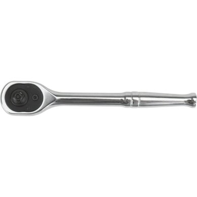 Terkšlė galvutėms chromuota | 1/4" | 150 mm | 90 dantukų YATO 1 Terkšlė galvutėms chromuota | 1/4" | 150 mm | 90 dantukų YATO 1