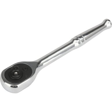 Terkšlė galvutėms chromuota | 1/4" | 150 mm | 90 dantukų YATO 2
