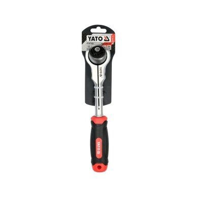 Terkšlinis raktas šarnyrinis 180° | smulkūs dantukai | 12.5 mm (1/2") 3 Terkšlinis raktas šarnyrinis 180° | smulkūs dantukai | 12.5 mm (1/2") 3