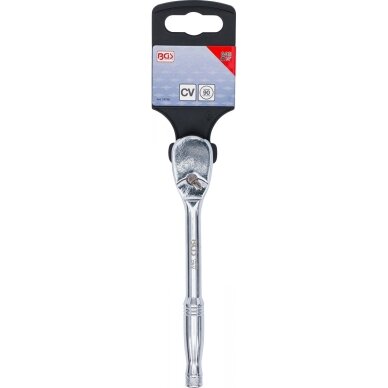 Terkšlinis raktas su perjungimu | 6.3 mm (1/4") | CrV | smulkūs dantukai BGS 5