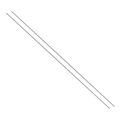 Terminio peilio geležtės 2vnt. 50cm DEDRA Terminio peilio geležtės 2vnt. 50cm DEDRA