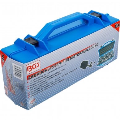 Testavimo rinkinys turbo sistemoms BGS-technic 5 Testavimo rinkinys turbo sistemoms BGS-technic 5