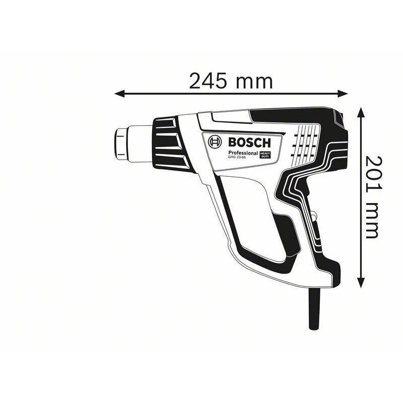 Techninis fenas Bosch GHG 23-66 Professional 06012A6301 2 Techninis fenas Bosch GHG 23-66 Professional 06012A6301 2