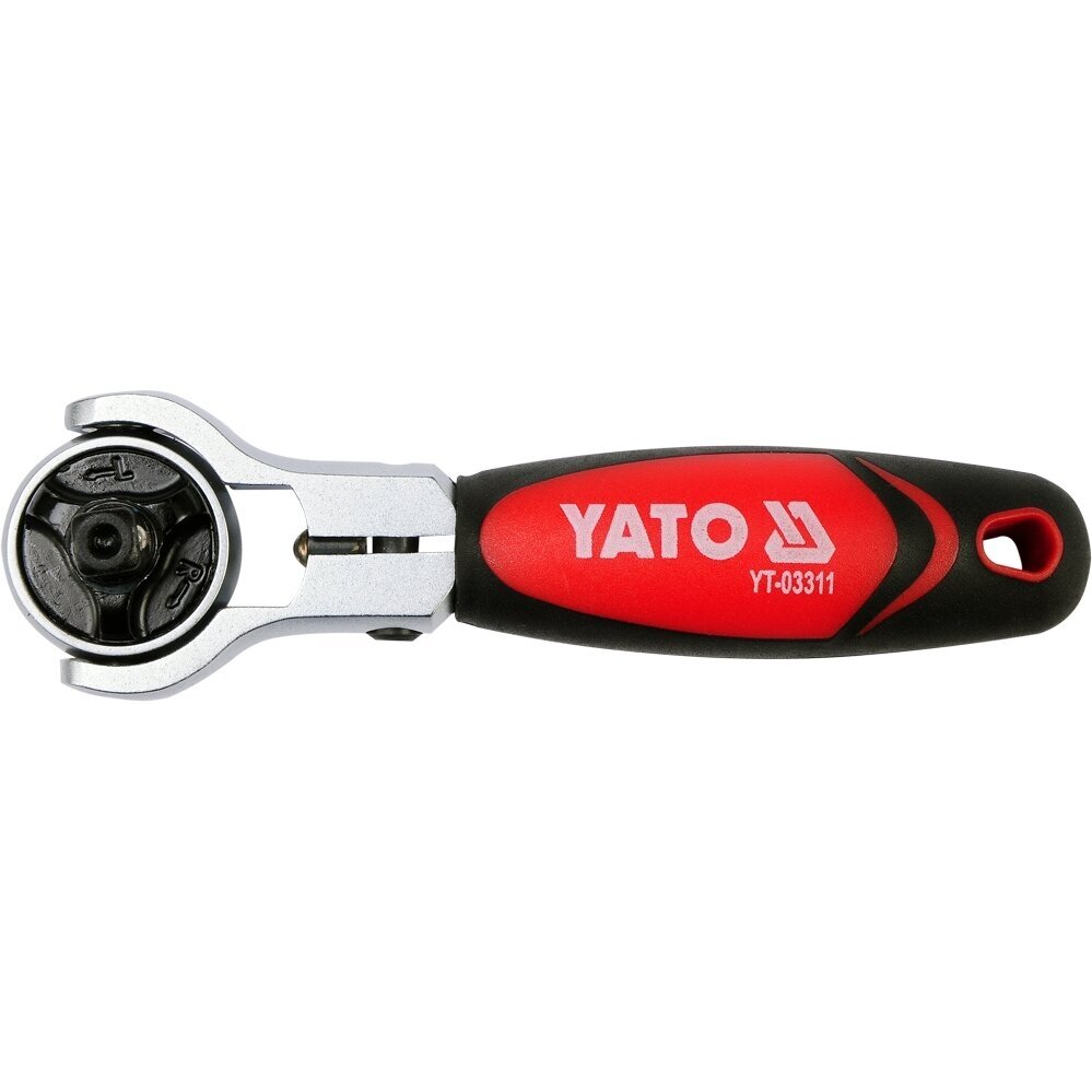 Terkšlė šarnyrinė 2in1 galvutėms ir antgaliams 6.3mm 1/4" YATO YT-03311 2