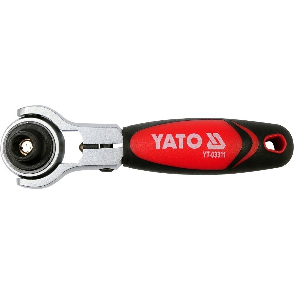 Terkšlė šarnyrinė 2in1 galvutėms ir antgaliams 6.3mm 1/4" YATO YT-03311 3 Terkšlė šarnyrinė 2in1 galvutėms ir antgaliams 6.3mm 1/4" YATO YT-03311 3