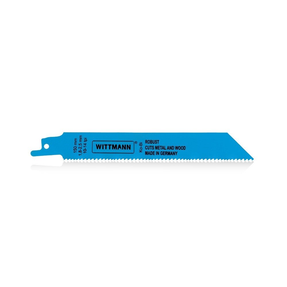 Tiesinis pjūklelis, universalus 150mm  10-14TPI WITTMANN