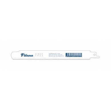 Tiesinis pjūklelis paletėms 225x0,9mm 10/14 TPI Tiesinis pjūklelis paletėms 225x0,9mm 10/14 TPI