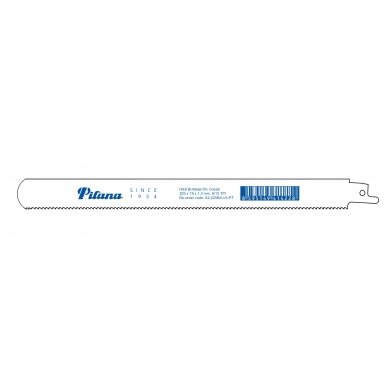 Tiesinis pjūklelis paletėms PILANA 225x1,3mm 8/12TPI Tiesinis pjūklelis paletėms PILANA 225x1,3mm 8/12TPI