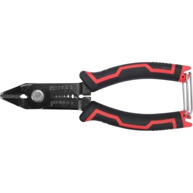 Tikslios šoninės replės | su vielos valymo funkcijomis | 160 mm YATO 1