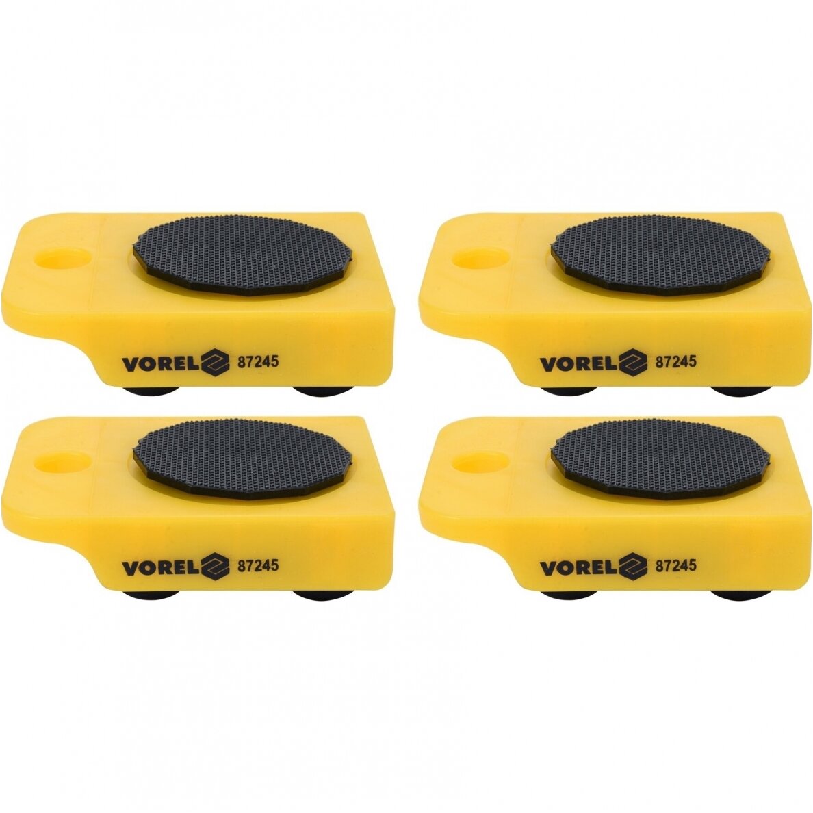 Transportavimo ratukai baldams rinkinys 5vnt. iki 150kg Vorel 2 Transportavimo ratukai baldams rinkinys 5vnt. iki 150kg Vorel 2