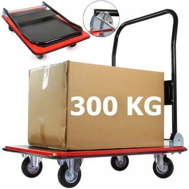 Transportavimo vežimėlis / platforma 300 kg Transportavimo vežimėlis / platforma 300 kg