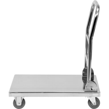 Transportavimo vežimėlis-platforma, nerūdijantis plienas 720x450mm YATO YG-09080 Transportavimo vežimėlis-platforma, nerūdijantis plienas 720x450mm YATO YG-09080