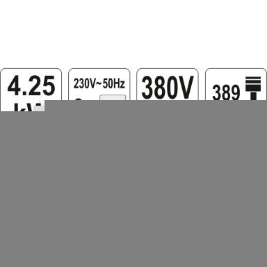 Trifazis elektros generatorius 5.5KW 230V/380V Yato YT-85460 Trifazis elektros generatorius 5.5KW 230V/380V Yato YT-85460
