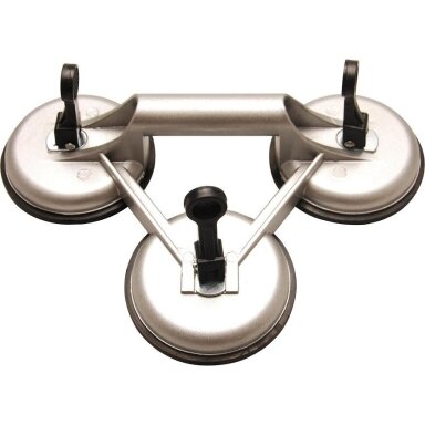 Trigubas prisisiurbiantis kėliklis, aliuminis Ø115mm BGS-Technic