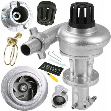 Trimerio adapteris vandens siublys 28MM 9T Trimerio adapteris vandens siublys 28MM 9T