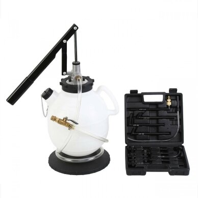Transmisijos užpildymo sistema | 7.5 l | 15 vnt. ATF adapterių (SY-7.5) 3 Transmisijos užpildymo sistema | 7.5 l | 15 vnt. ATF adapterių (SY-7.5) 3