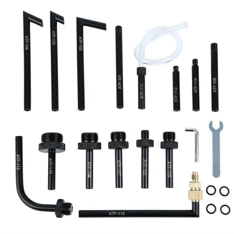Transmisijos užpildymo sistema | 7.5 l | 15 vnt. ATF adapterių (SY-7.5) 6 Transmisijos užpildymo sistema | 7.5 l | 15 vnt. ATF adapterių (SY-7.5) 6