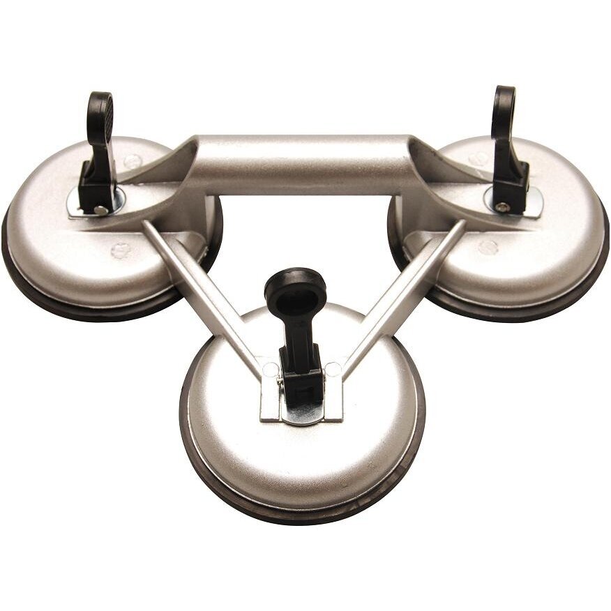 Trigubas prisisiurbiantis kėliklis, aliuminis Ø115mm BGS-Technic Trigubas prisisiurbiantis kėliklis, aliuminis Ø115mm BGS-Technic