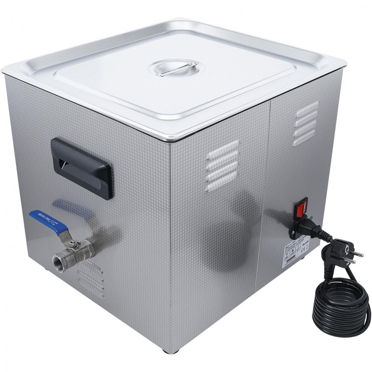 Ultragarisinė vonelė detalių valymui 15L BGS 6881 2 Ultragarisinė vonelė detalių valymui 15L BGS 6881 2