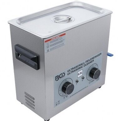 Ultragarisinė vonelė detalių valymui 6,5l BGS-Technic Ultragarisinė vonelė detalių valymui 6,5l BGS-Technic