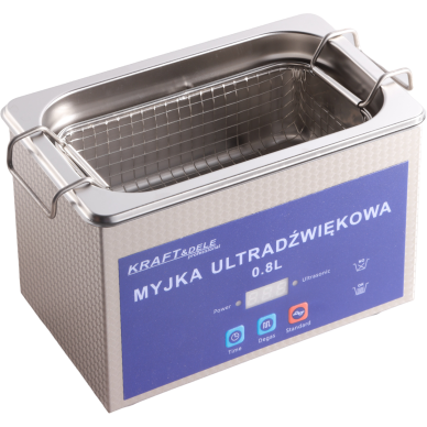 Ultragarsinė plovimo vonelė 0,8 L Kraftdele 4 Ultragarsinė plovimo vonelė 0,8 L Kraftdele 4