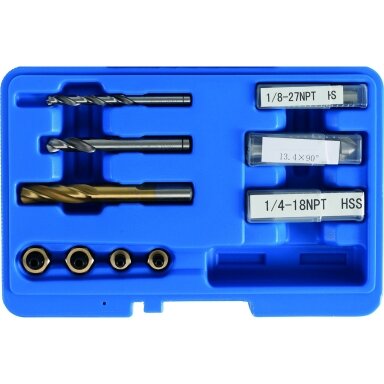 Universalus stabdžių vožtuvų nuorinimo sriegio remonto komplektas 1/4" ir 1/8" NPT