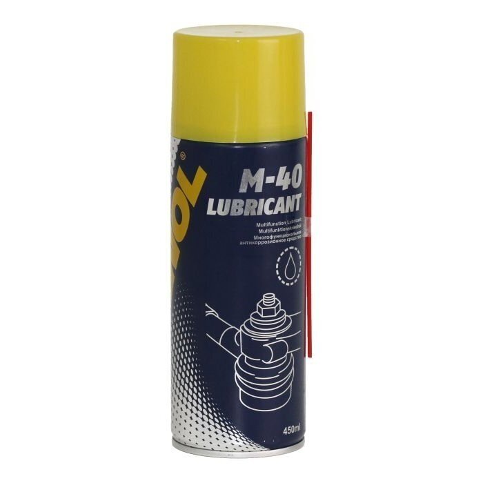 Universali antikorozinė tepimo priemonė M-40 MANNOL 450ml Universali antikorozinė tepimo priemonė M-40 MANNOL 450ml