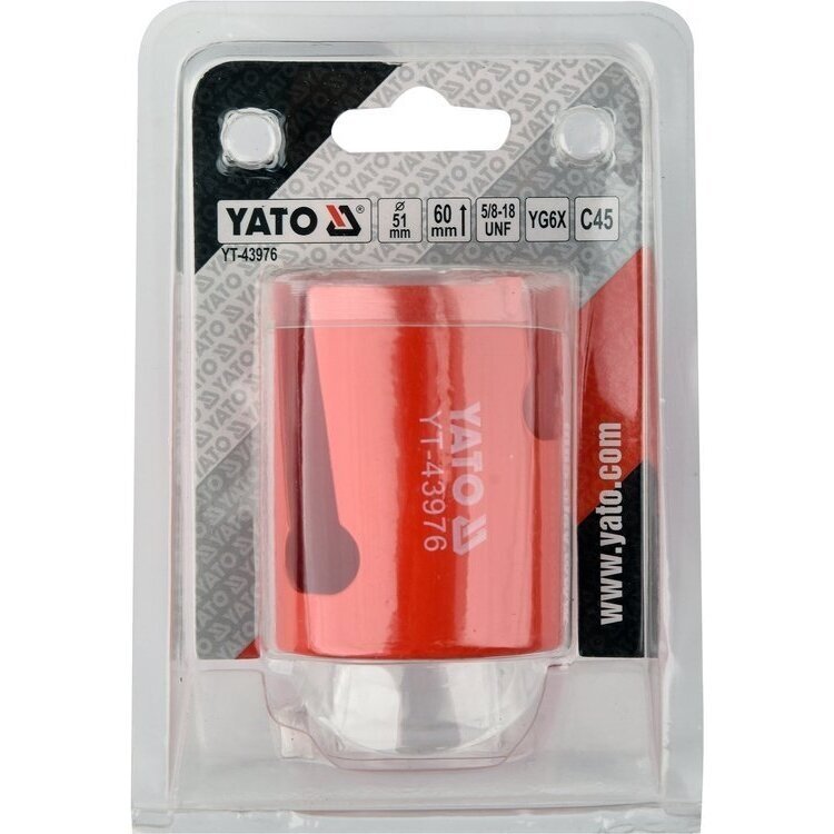 Universali gręžimo karūna | TCT | 5/8"-18UNF | 51 mm YATO 2