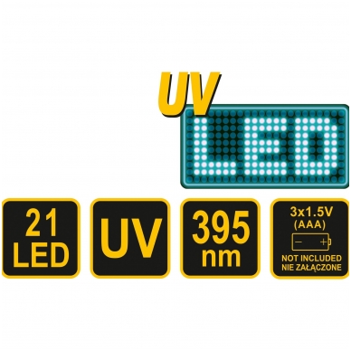 UV žibintuvėlis ir akiniai kondicionavimo sistemos nuotėkio aptikimui 3
