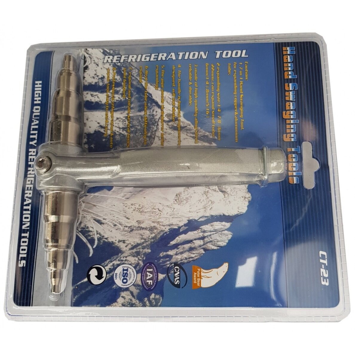 Vamzdelių plėtimo įrankis | 6-22 mm CT-23 2 Vamzdelių plėtimo įrankis | 6-22 mm CT-23 2