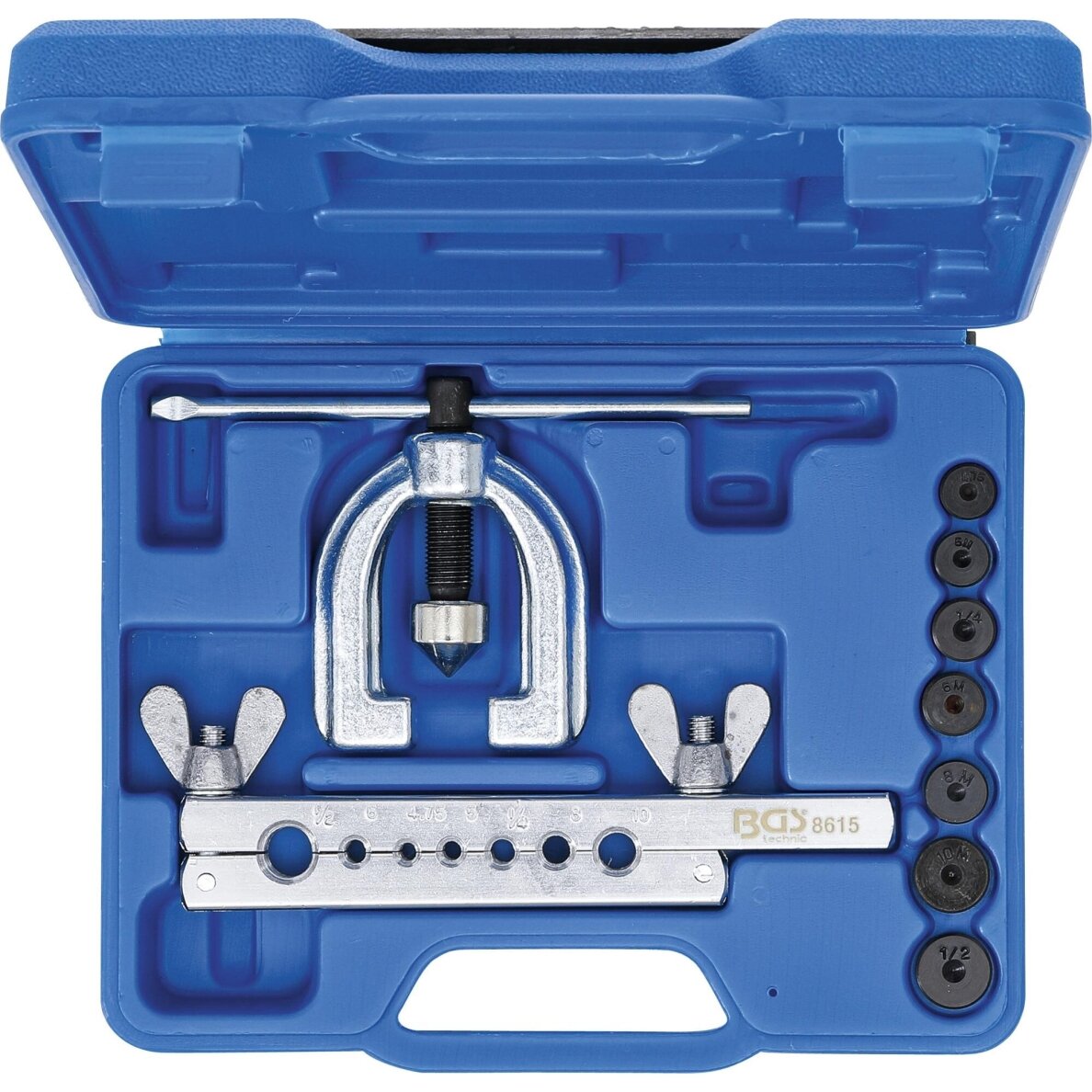 Vamzdelių valcavimo rinkinys | 9 vnt. 8615 BGS Technic 2 Vamzdelių valcavimo rinkinys | 9 vnt. 8615 BGS Technic 2