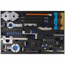 Variklio fiksavimo įrankių rinkinys | 3/3 įrankių dėklas | Fiat, Alfa, Lancia, Opel, Suzuki, Ford