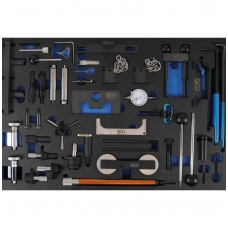 Variklio fiksavimo įrankių rinkinys | 3/3 įrankių dėklas | Ford, VAG, Mazda, Volvo