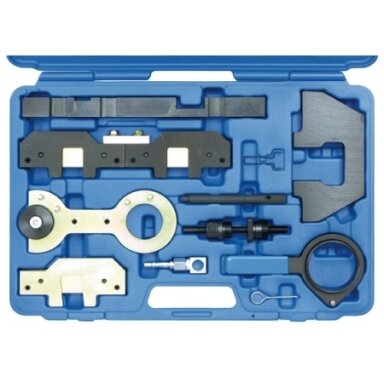 Variklio aptarnavimo įrankių rinkinys BMW: 3, 5, 7, X3, X5, Z3, Z4 Variklio aptarnavimo įrankių rinkinys BMW: 3, 5, 7, X3, X5, Z3, Z4
