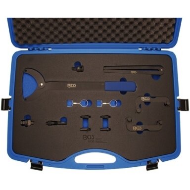 Variklio fiksavimo/aptarnavimo rinkinys VAG 2.0 up to 3.2 FSI (Audi/VW) Variklio fiksavimo/aptarnavimo rinkinys VAG 2.0 up to 3.2 FSI (Audi/VW)