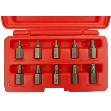 Varžtų išsukėjų rinkinys 3-11mm 10vnt.